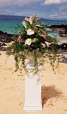 Standing Flower Columns