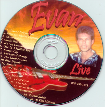 Evan Shulman's CD - Live