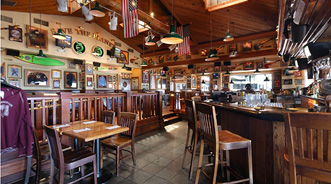 Bar at the Hard Rock Cafe Restaurant