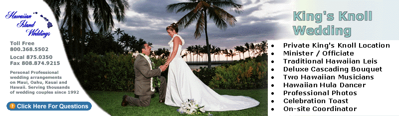 Hawaiian Island Weddings - Hawaii