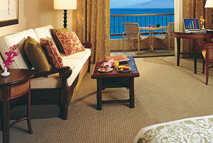 Deluxe Ocean Front Room at the Hyatt Regency Resort