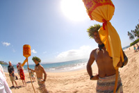 Kahili Bearers