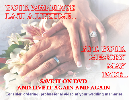 Click to add video to your wedding