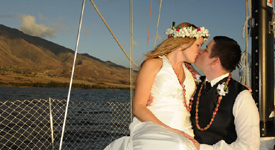 Sunset Sail Wedding