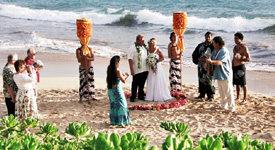 Traditional Hawaiian Wedding