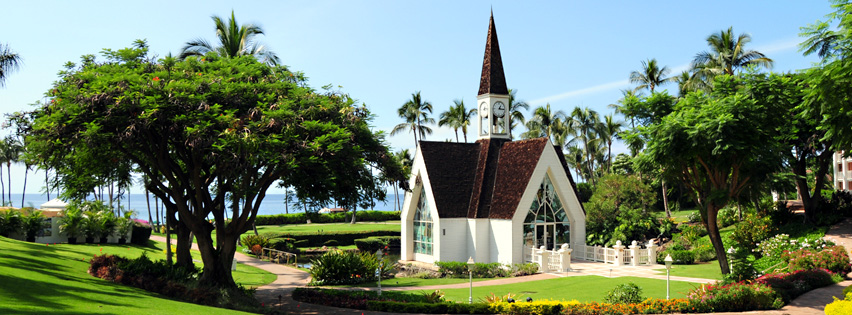 Wailea Seaside Chapel Wedding