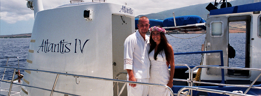 Submarine Wedding in Maui