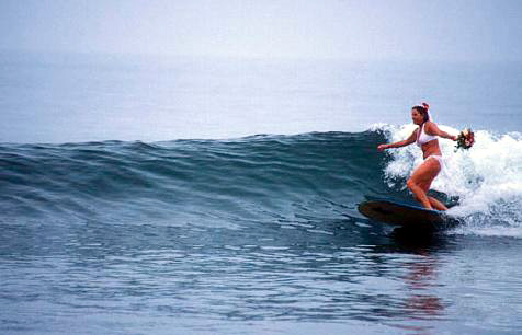 Photo by Allison Ferguson - Surfing Beach Wedding