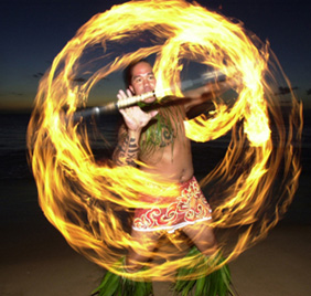 Luau Fire Dancer